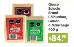 Arteli Selecto Brand Chihuahua, Gouda o Manchego oferta