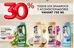 Woolworth Vanart shampoo clásico, complejo humectante oferta