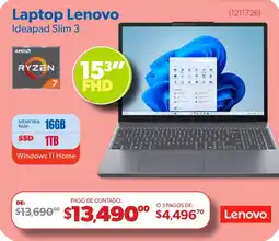Ofix Lenovo Ideapad Slim 3 oferta