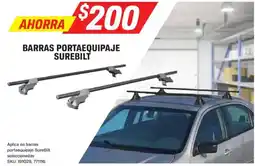 AutoZone SureBilt barras portaequipaje oferta