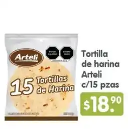Arteli Arteli Tortillas de Harina oferta