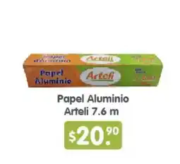 Arteli Arteli Papel Aluminio oferta