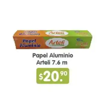 Arteli Arteli Papel Aluminio oferta