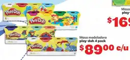 Soriana Mercado Play-Doh Masa modeladora play-doh 4 pack oferta