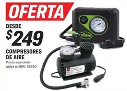 AutoZone slime compresores de aire oferta