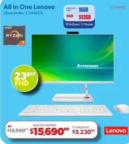 Ofix Lenovo Ideacenter 3 24ALC6 oferta
