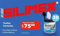Ofix Silimex toallas húmedas oferta