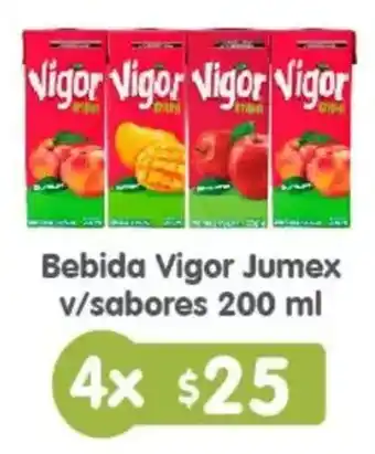 Arteli Bebida Vigor Jumex v/sabores oferta
