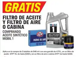 AutoZone Mobil 1 Filtro de Aceite y Filtro de Aire o Cabina oferta