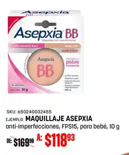Woolworth Asepxia maquillaje anti-imperfecciones, fps15, para bebé oferta