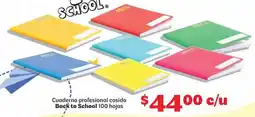 Soriana Mercado Mega Cuaderno profesional cosido oferta