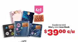 Soriana Mercado Kiut Cuaderno mini y mini Jean Book oferta