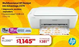 Ofix hp deskjet ink advantage 2374 oferta