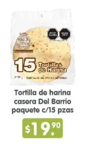 Arteli Tortilla de harina casera Del Barrio oferta
