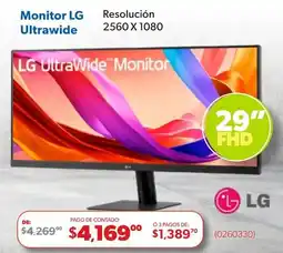 Ofix LG UltraWide Monitor oferta