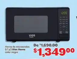 Soriana Mercado Vios Home Horno de microondas 0.7 p3 oferta