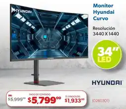 Ofix Monitor Hyundai Curvo oferta