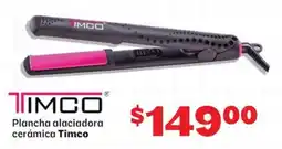 Soriana Mercado Timco plancha alaciadora cerámica oferta