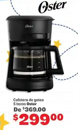 Soriana Mercado Oster Cafetera de goteo 5 tazas oferta