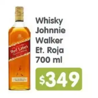 Arteli Johnnie Walker Whisky Et. Roja oferta