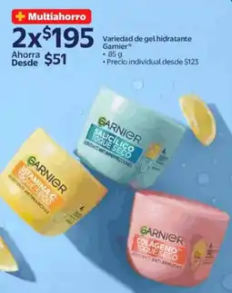 Walmart Express Garnier variedad de gel hidratante oferta