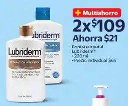 Walmart Express Lubriderm crema corporal oferta