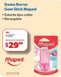 Ofix Maped Goma Borrar Gom Stick oferta