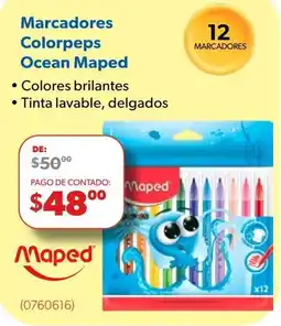 Ofix Maped Colorpeps Ocean oferta