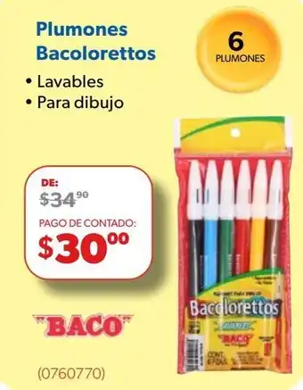 Bacoloretto Pluma