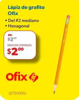 Ofix Ofix Lápiz de grafito oferta