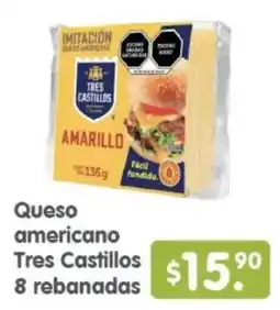 Arteli Tres Castillos queso americano oferta
