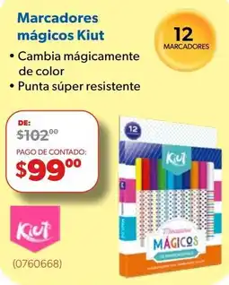 Ofix Marcadores mágicos Kiut oferta