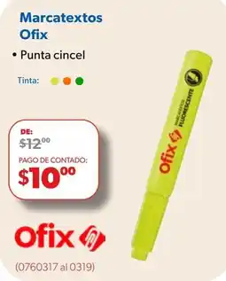 Ofix Ofix Marcatextos oferta