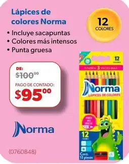 Ofix Norma lápices de colores oferta