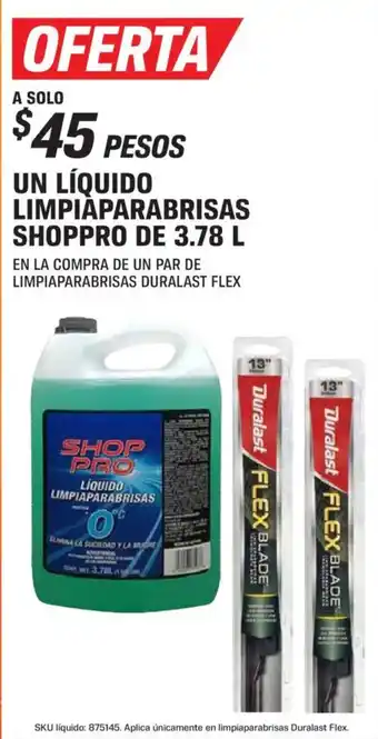 Shop Pro Líquido Limpiaparabrisas