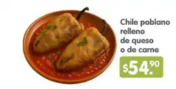 Arteli Chile poblano relleno de queso o de carne oferta