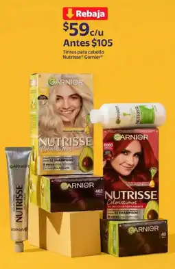 Walmart Garnier nutrisse colorissimos oferta