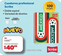 Ofix Scribe cuaderno profesional oferta