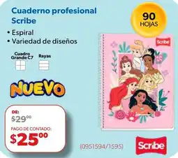 Ofix Scribe cuaderno profesional oferta
