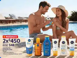 Walmart Express Nivea sun protector solar oferta