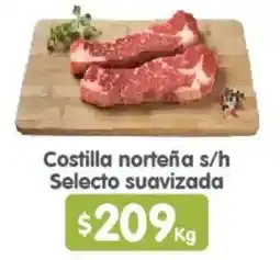 Arteli Costilla norteña s/h Selecto suavizada oferta