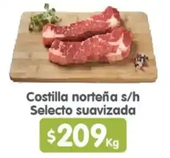 Arteli Costilla norteña s/h Selecto suavizada oferta
