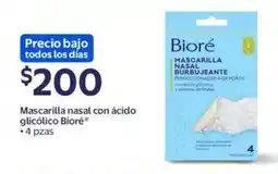 Walmart Express Biore mascarilla nasal burbujeante oferta
