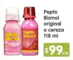 Arteli Pepto Bismol original o cereza oferta