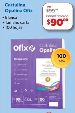 Ofix Ofix Cartulina Opalina oferta