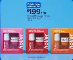 Walmart Holler and glow kit travel fragancia y crema oferta