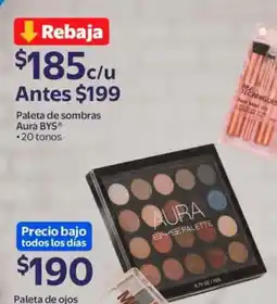 Walmart Express Bys aura paleta de sombras oferta
