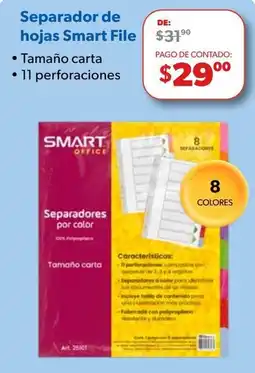 Ofix Smart Office Separador de hojas oferta