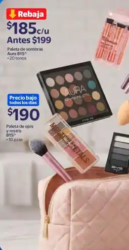 Walmart Aura BYS Paleta de sombras oferta