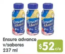Arteli ensure advance v/sabores oferta